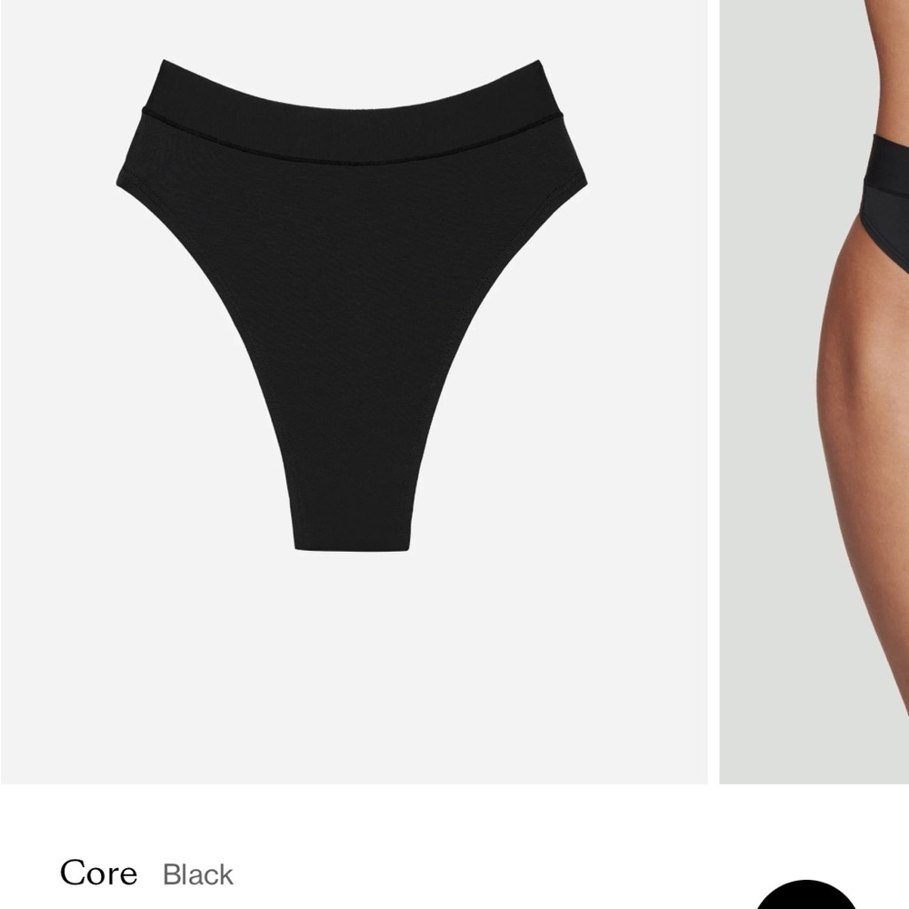 NWT size XL/5 CUUP high waisted modal thong.